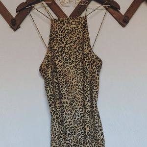 Urban outfitters leopard print dress